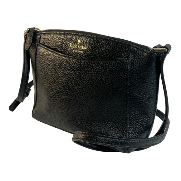 KATE SPADE Black Pebble Leather Crossbody or Shoulder Bag - Picture 6 of 12
